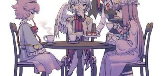 [東方]さとり＋パチュリー＋サグメ