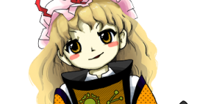 [東方]摩多羅隠岐奈のZUN絵コラ