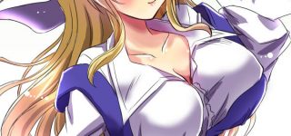 【東方】ギリギリまでボタンを外しているのがいいと思う