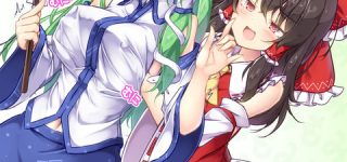 [東方]巫女同士のじゃれあい（レイさな）