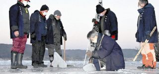 [東方]諏訪湖、「明けの海」が宣言される。