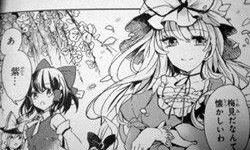 [東方]梅を祀ってた先代の巫女と紫が梅見したのが伺える台詞