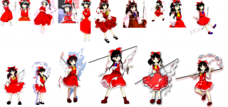 【東方】ZUN絵だとサラシ巻くのではなくインナーなのかな