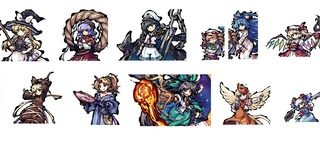 [東方]剛欲異聞キャラ立ち絵と、ジャケットシルエットデザイン