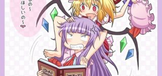 [東方]フラン「パチェ遊んで～」