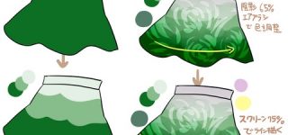 [東方]色塗りの過程